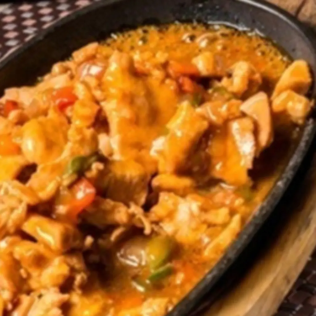 Sizzling Chicken With Chili